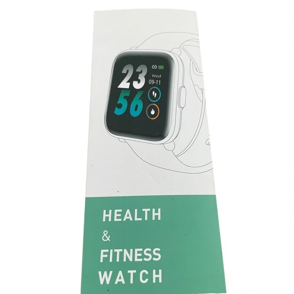 health & Fitness Watch - Black new in box